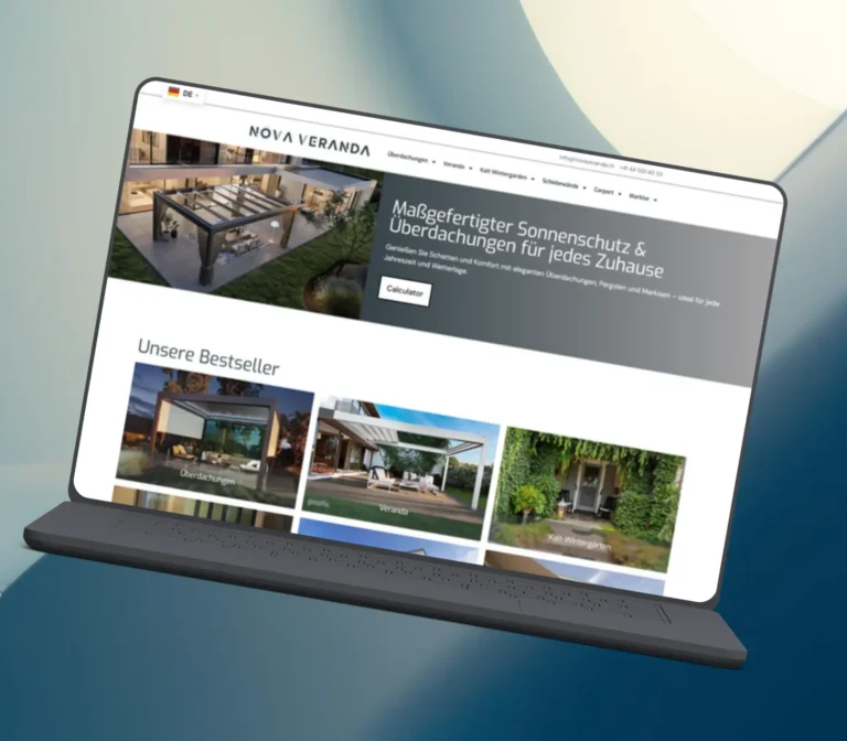 Nova Veranda — case study Online Doekoe