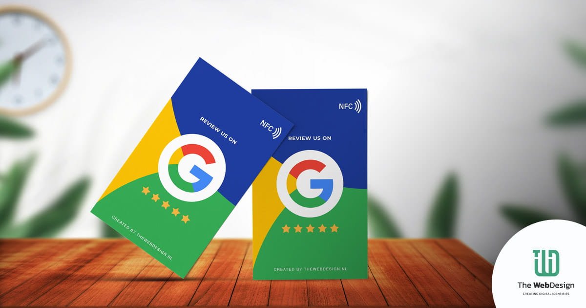 Google Review NFC Kaart — NFC product