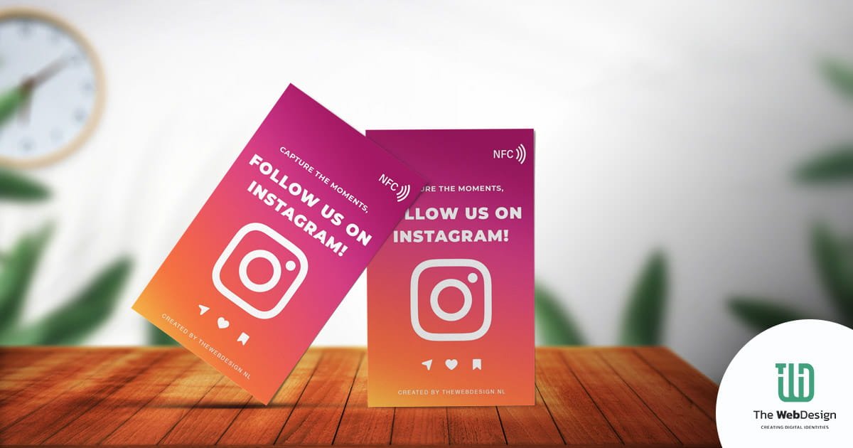 Instagram NFC Kaart — NFC product