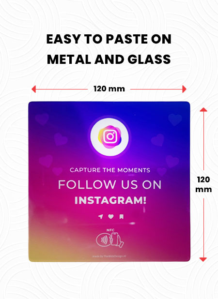 Instagram NFC Plate — NFC product