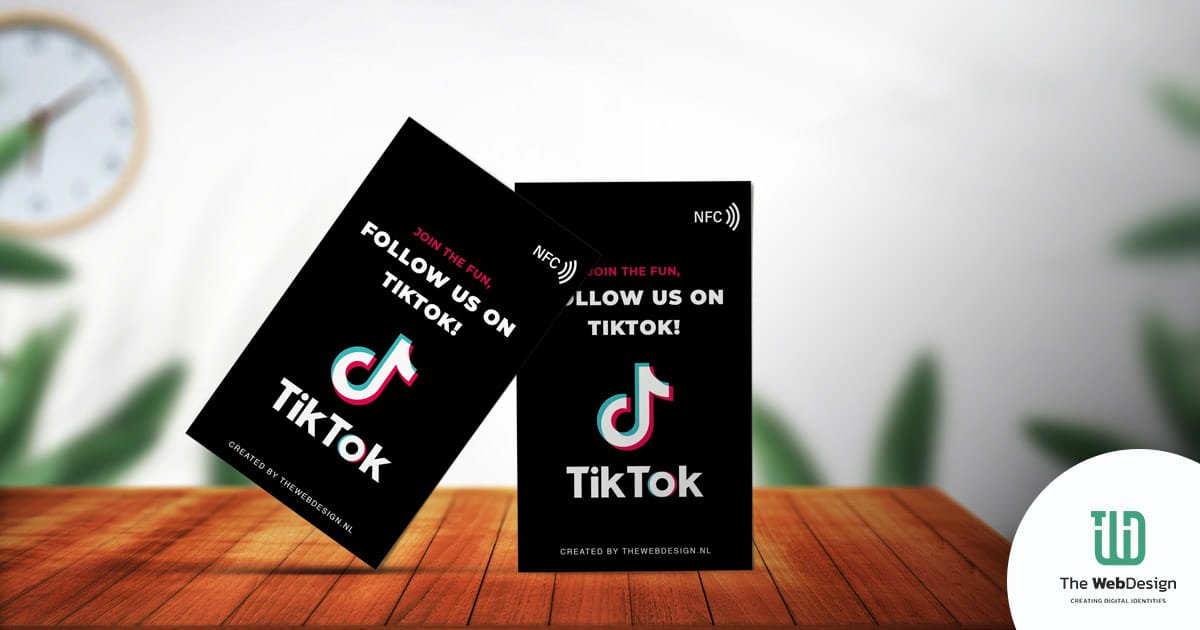 TikTok NFC Kaart — NFC product