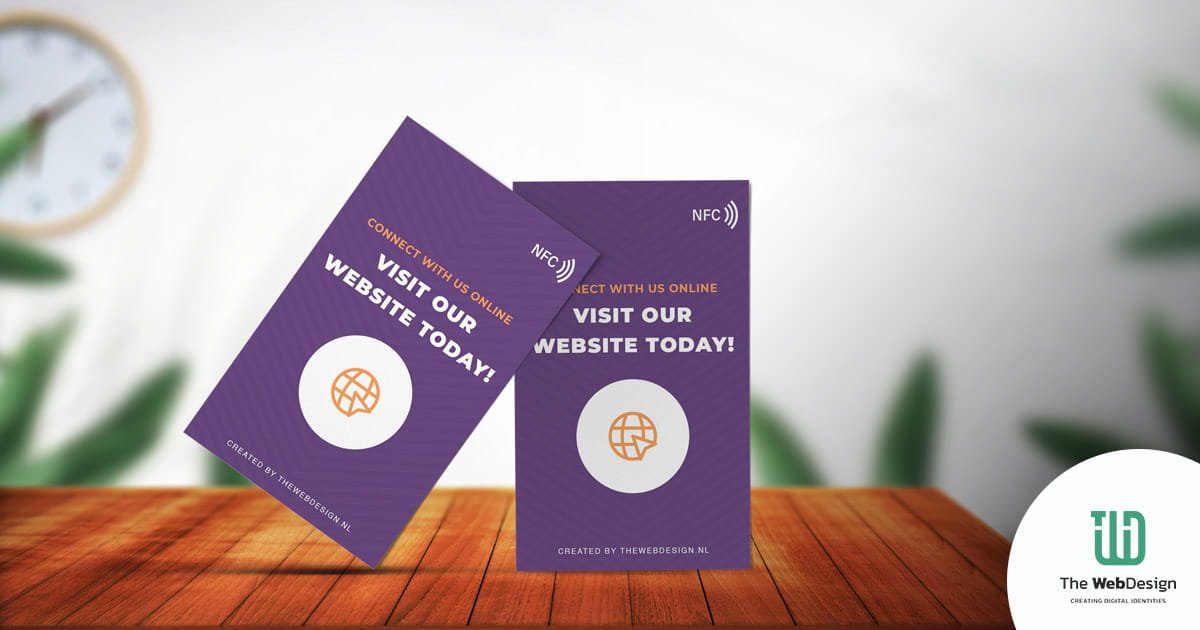 Website NFC Kaart — NFC product