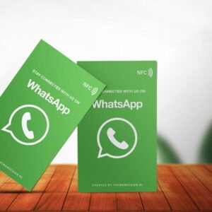 whatsapp-kaart NFC product (tijdelijke placeholder)